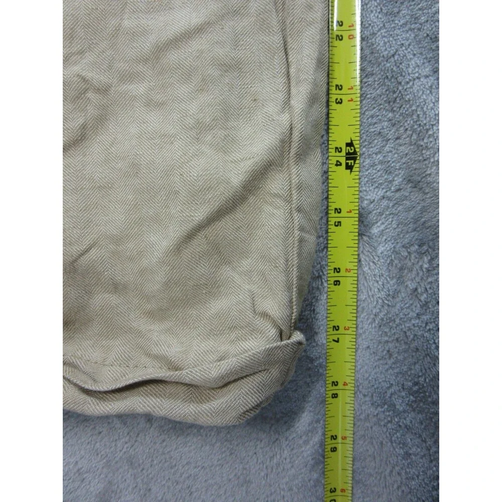 Tommy Bahama Pants Mens 42 (Actual 39 x28.5) Linen Silk Blend Chino Beige